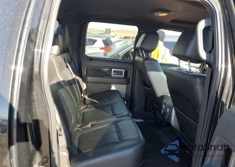 2012 Ford F150 Supercrew из США, поврежденный, VIN 1FTFW1ET6CFB15091